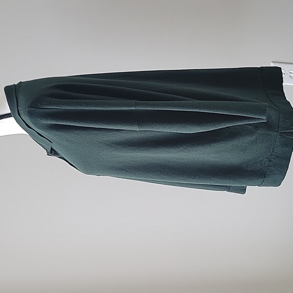 Tuckernuck Dark Green Clayton Knit Polo 3/4 Sleeves Linen Women Sz M/L - Picture 7 of 16